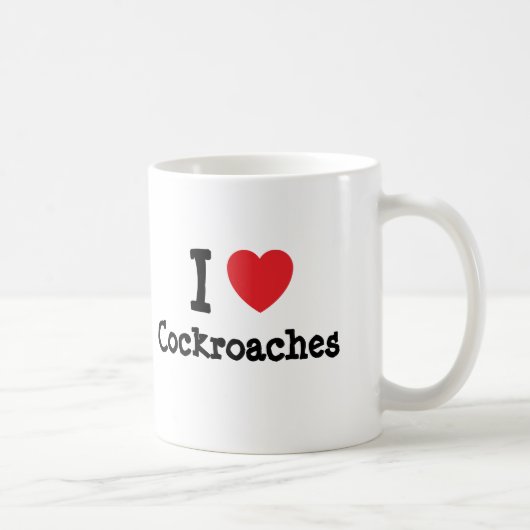 I Liebe Küchenherz personalisiert Kaffeetasse (Rechts)