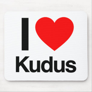 i Liebe kudus Mousepad