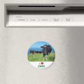 I Liebe Kühe Magnet (In Situ (Geschirrspüler))