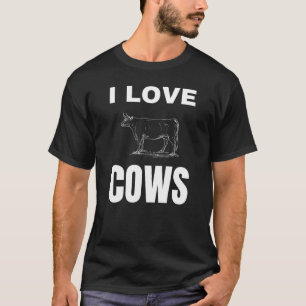 I Liebe Kühe T-Shirt