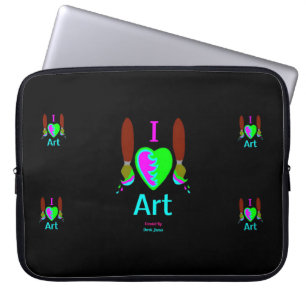 I Liebe-Kunst-Neopren-Laptop-Hülse Laptopschutzhülle