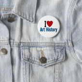 I Liebe Kunstgeschichte Button (Beispiel)
