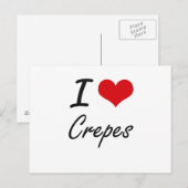 I Liebe Kunstgewerbe Postkarte (Vorne/Hinten)