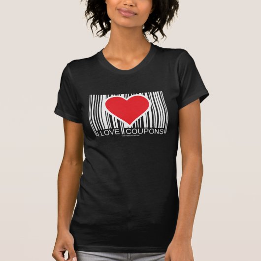I Liebe-Kupons T-Shirt (Vorderseite)