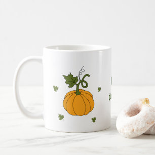 I Liebe Kürbis Minimalistisch Niedlich Kaffee M Ta Kaffeetasse