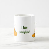 I Liebe Kürbis Minimalistischer Niedlicher Kaffee Kaffeetasse (Mittel)