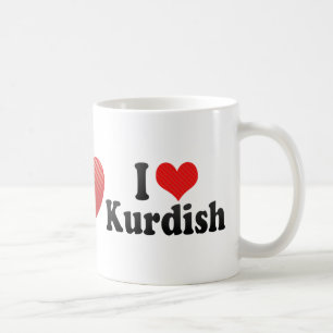 I Liebe kurdisch Kaffeetasse