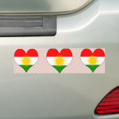 I Liebe-Kurdistan Autoaufkleber (Auf Auto)