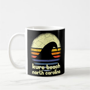 I Liebe Kure Beach North Carolina Ocean Wave Nc Kaffeetasse