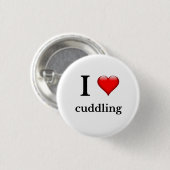 I Liebe-Kuscheln Button (Vorne & Hinten)