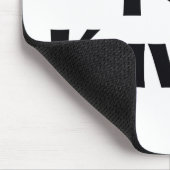 I Liebe Kuwait Flag Mousepad (Ecke)