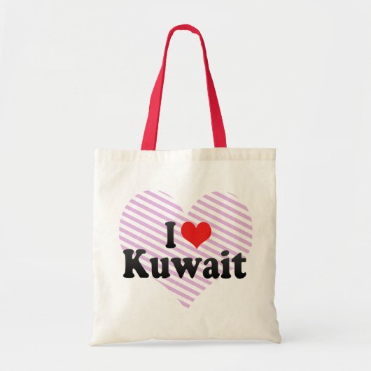 I Liebe Kuwait Tragetasche (Vorne)