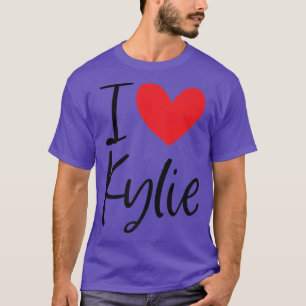 I Liebe Kylie Name Personalisiert Girl Frau BESTE T-Shirt