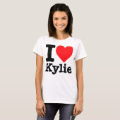 "I Liebe Kylie" T-Shirt (Vorne ganz)