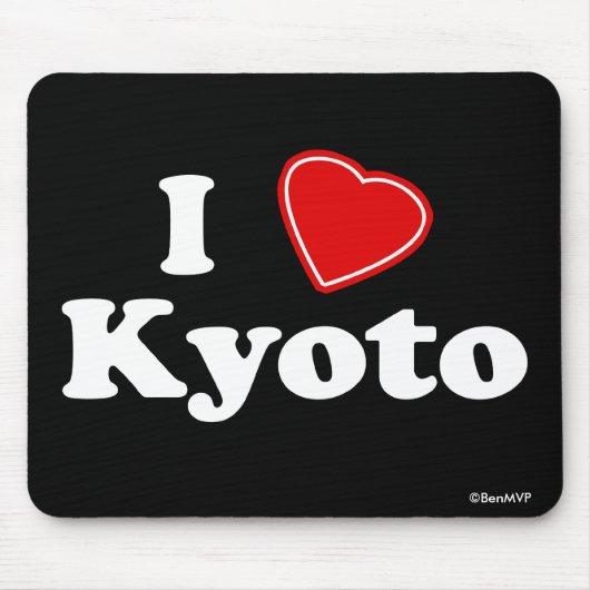 I Liebe Kyoto Mousepad (Vorne)