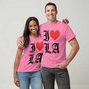 I Liebe LA / I Heart LA (Los Angeles) T - Shirt