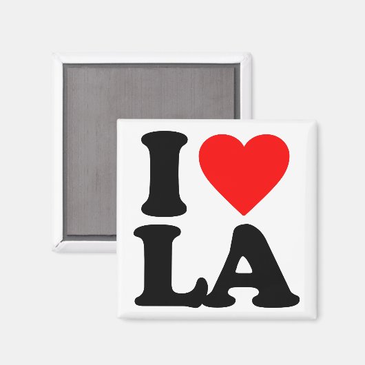 I LIEBE LA MAGNET (Vorderseite/Rückseite)