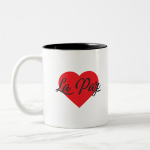 I Liebe La Paz - Bolivien Zweifarbige Tasse