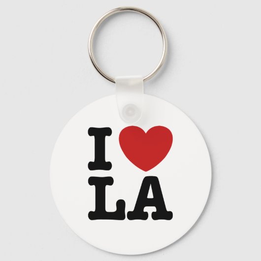 I LIEBE LA SCHLÜSSELANHÄNGER (Vorderseite)