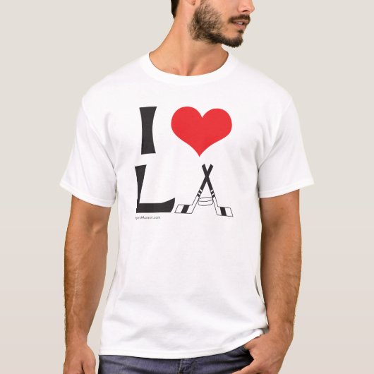 I Liebe LA T-Shirt (Vorderseite)