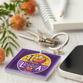 I LIEBE LA T - SHIRT SCHLÜSSELANHÄNGER (Vorderseite rechts)