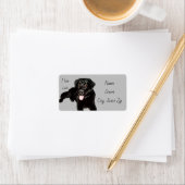 I LIEBE LABRADOR ADRESSAUFKLEBER (Insitu)