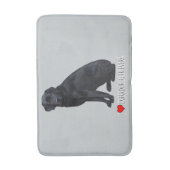 I Liebe-Labrador-Retriever! Badematte (Vorderseite Vertikal)