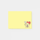 I Liebe Labradors Post-it Klebezettel (Vorderseite)