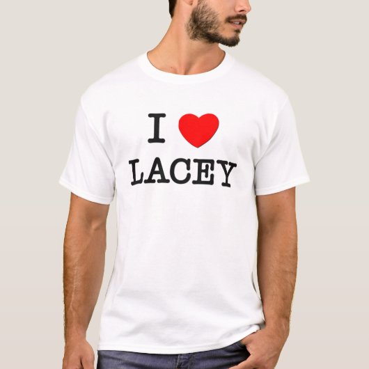 I Liebe Lacey T-Shirt (Vorderseite)