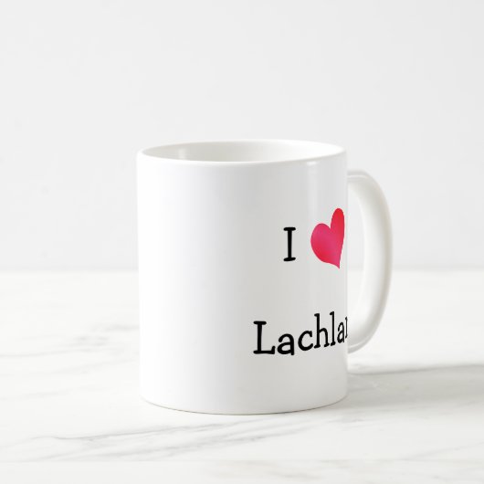 I Liebe Lachlan Kaffeetasse (VorderseiteRechts)