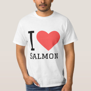 I Liebe Lachs T-Shirt