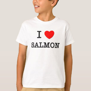 I Liebe LACHSE (Nahrung) T-Shirt