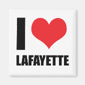 I Liebe Lafayette Magnet (Vorne)