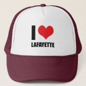 I Liebe Lafayette Truckerkappe (Vorderseite)