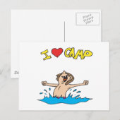 I Liebe Lager 2 Postkarte (Vorne/Hinten)