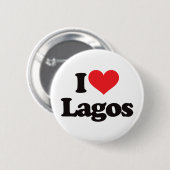 I Liebe Lagos Button (Vorne & Hinten)