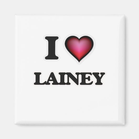 I Liebe Lainey Magnet (Vorne)