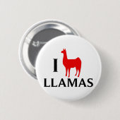 I Liebe-Lamas Button (Vorne & Hinten)
