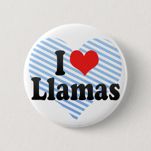 I Liebe-Lamas Button
