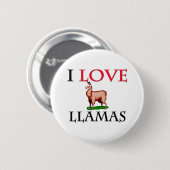 I Liebe-Lamas Button (Vorne & Hinten)