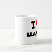I Liebe-Lamas Kaffeetasse (Mittel)