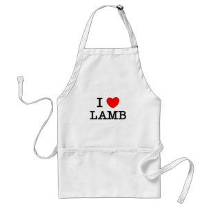 I Liebe-Lamm Schürze