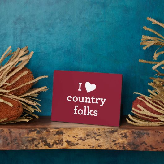 I Liebe Land Fotoplatte (Seite)