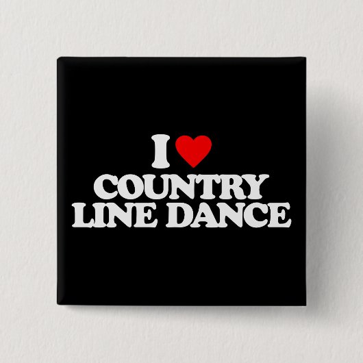 I LIEBE-LAND-LINIE TANZ BUTTON (Vorderseite)