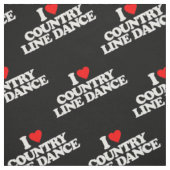 I LIEBE-LAND-LINIE TANZ STOFF (Muster)