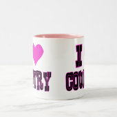 I Liebe-Land Zweifarbige Tasse (Mittel)