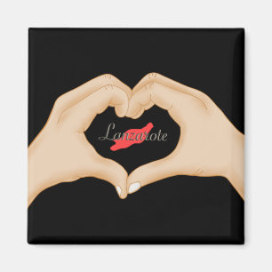 I Liebe Lanzarote Imán Magnet