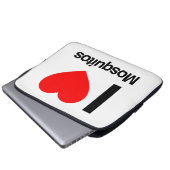 i LIEBE Laptopschutzhülle (Vorne Knopf)