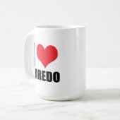 I Liebe Laredo Kaffeetasse (Vorderseite Links)