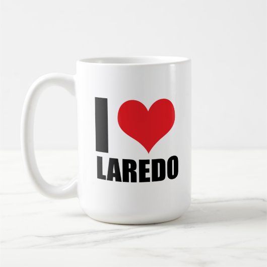 I Liebe Laredo Kaffeetasse (Links)